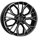 alumiinivanne MAK Stilo Black Mirror 8.5x19" 5x120 ET45 keskireikä 65.1