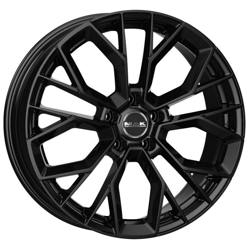 alumiinivanne MAK Stilo Gloss Black 8.5x19" 5x120 ET40 keskireikä 64.1