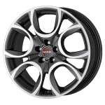 alumiinivanne MAK Torino W Gun Met-Mirror Face 6.5x16" 4x108 ET32 keskireikä 65.1