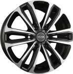 alumiinivanne MAK Safari 6 Black Mirror 6.5x17" 6x120 ET50 keskireikä 74.5