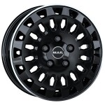 alumiinivanne MAK Overland Gloss Black Mirror Ring 7x17" 5x118 ET45 keskireikä 71.1