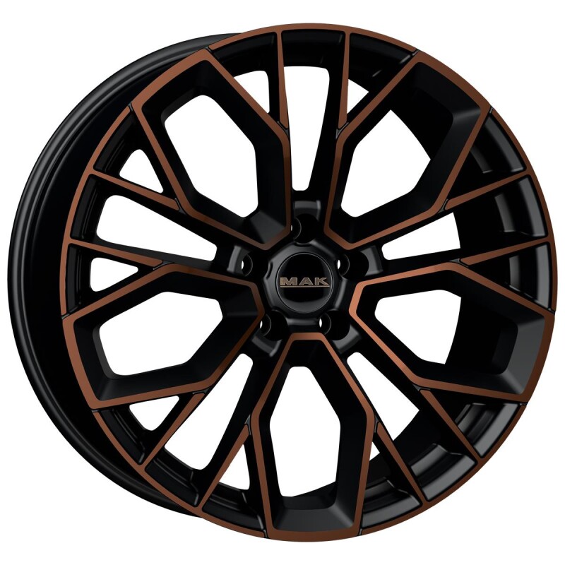 alumiinivanne MAK Stilo Black & Bronze 7.5x18" 5x112 ET50 keskireikä 76