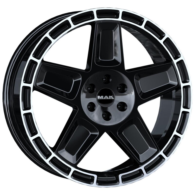 alumiinivanne MAK Trek Gloss Black Mirror Ring 9x20" 5x108 ET42 keskireikä 63.4