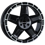 alumiinivanne MAK Trek Gloss Black Mirror Ring 9x20" 5x108 ET42 keskireikä 63.4