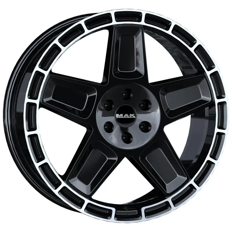 alumiinivanne MAK Trek Gloss Black Mirror Ring 9x20" 6x139.7 ET55 keskireikä 95.1