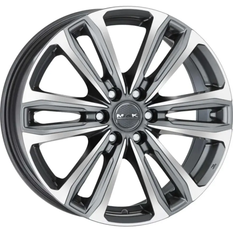 alumiinivanne MAK Safari 6 Gun Met-Mirror Face 7.5x18" 6x120 ET47 keskireikä 74.5