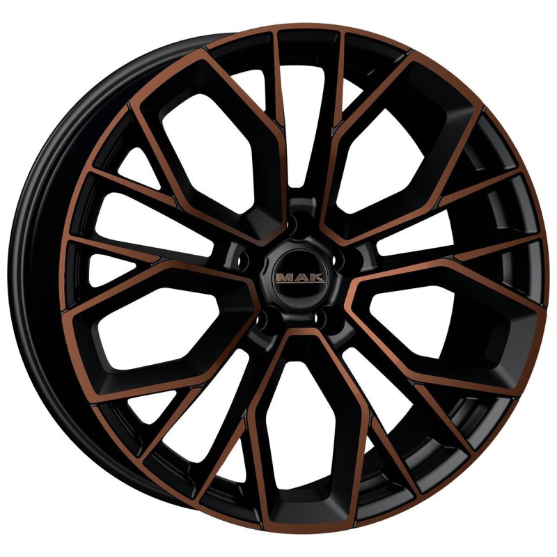 alumiinivanne MAK Stilo Black & Bronze 8x18" 5x112 ET39 keskireikä 76