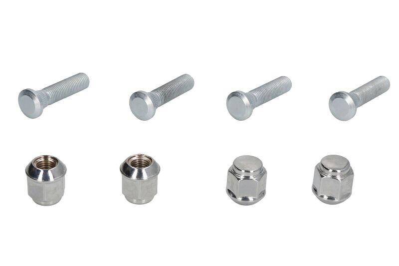 Wheel bolt front, with nut:, Määrä per packaging: 4 HONDA TRX 500/650 2000-2005