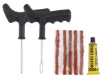 tubeless renkaan korjaussarja (paikkanauhat+naskali+liima) carmotion