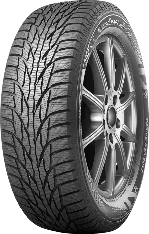 henkilöauton / maasturin pehmeä kitkarengas 245/55R19 107T KUMHO WinterCraft SUV WS51 XL