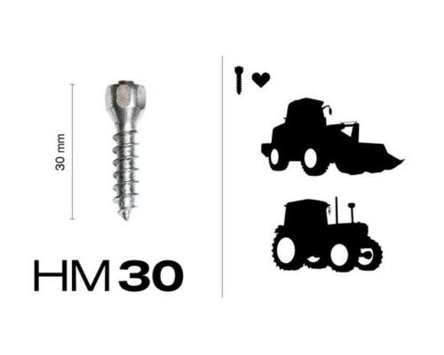 JÄÄNAAST HM30 ruuvi Studs 200kpl