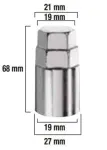 REHVIVÕTME adapteri, 21MM / 19MM