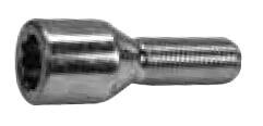 alumiinivanteen pultti, M14X1,25, pituus 27, avain tähti