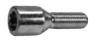 alumiinista vanteen pultti M14X1,50, pituus 30, avain tähti