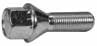 alumiinivanteen pultti m15x1,25 l =30 avain 17 60° musta