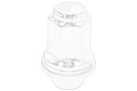 Rattamutter (M12x1,5, pituus: 37,5mm, tasainen laippa; tyyppi C) sopii: HYUNDAI H350; LEXUS GS, IS I, IS II, IS SPORTCROSS, LS, RX; MITSUBISHI L200, L200 / TRITON, OUTLANDER I, PAJERO II 1.0-4.3 03.79-