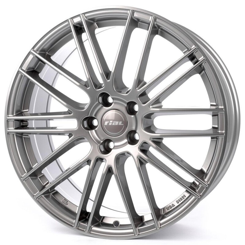 alumiinivanne Rial Kibo metal-grey 8x19" 5x114.3 ET40 keskireikä 70.1