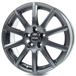 alumiinivanne Rial Milano titanium 6.5x16" 5x100 ET38 keskireikä 63.3