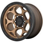 alumiinivanne KMC KM541 Dirty Harry Matte Bronze With Black Lip 8.5x18" 6x139.7 ET0 keskireikä 106