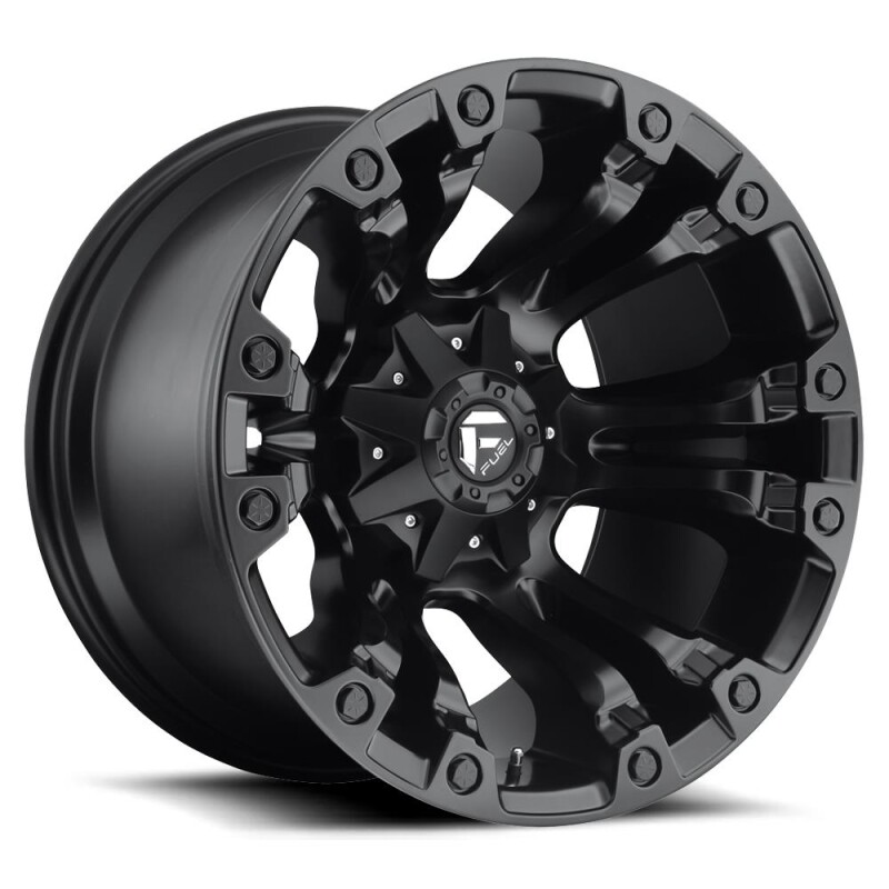 alumiinivanne Fuel D560 Vapor Matte Black 10x22" 5x139.7 ET10 keskireikä 110