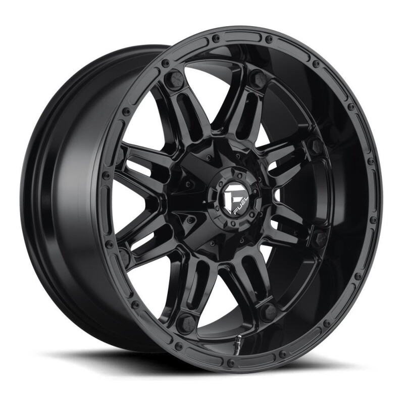 alumiinivanne Fuel D625 Hostage Gloss Black 9x18" 6x139.7 ET1 keskireikä 106.1