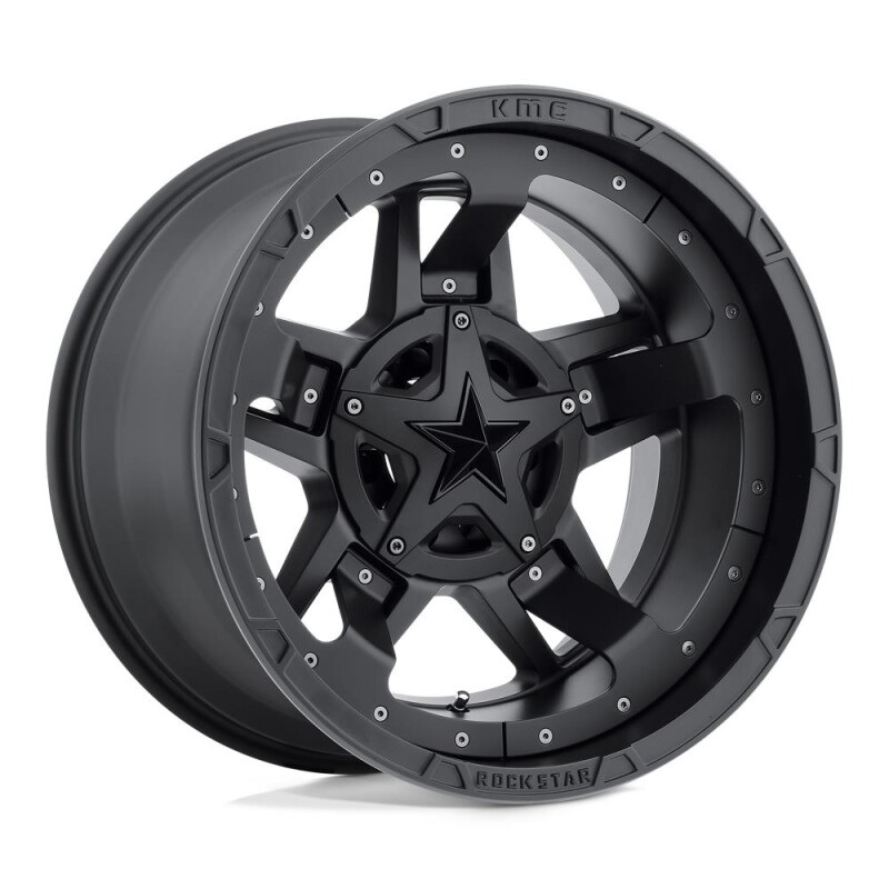 alumiinivanne XD XD827 Rockstar III Matte Black 10x20" 6x139.7 ET-24 keskireikä 106