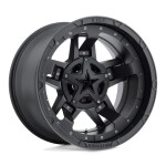 alumiinivanne XD XD827 Rockstar III Matte Black 10x20" 6x139.7 ET-24 keskireikä 106