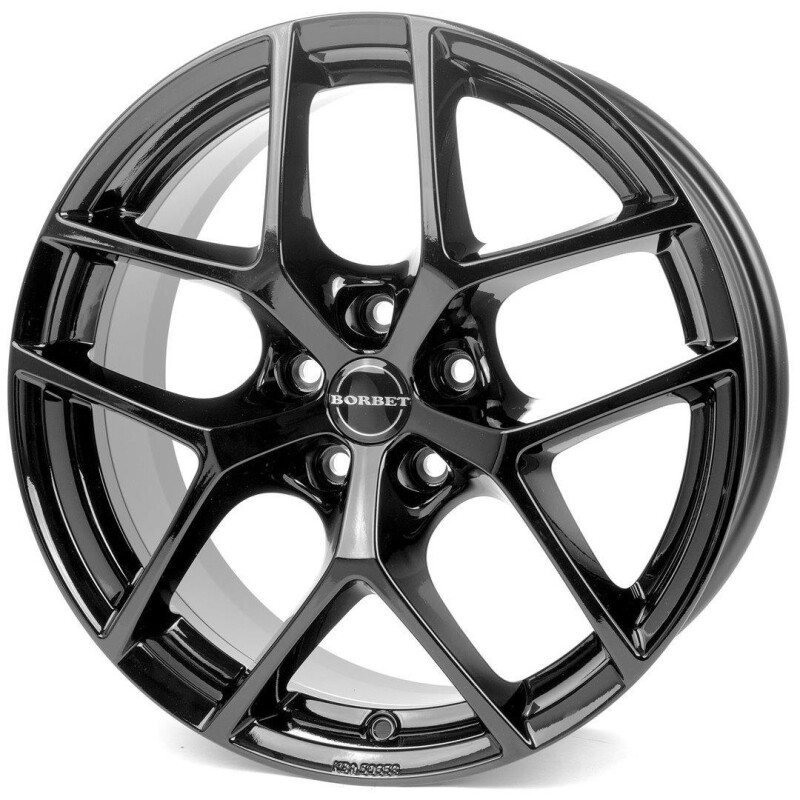 alumiinivanne Borbet Y black glossy 7.5x17" 5x114.3 ET47 keskireikä 72.6