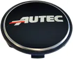 autec kapseli. 60mm. alu. kiiltävä-musta (60-55-5)