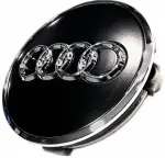 audi kapseli oe-alumiinivanteille (8w0601170b). musta