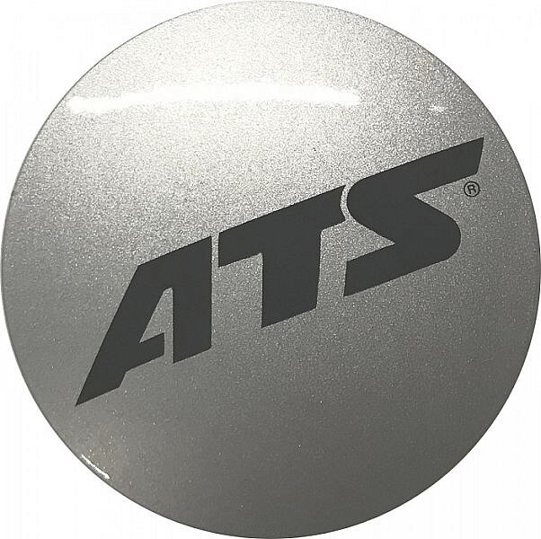 ats kapseli n23. hopeinen/ musta logo