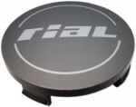 kapseli 64.5mm. tummanharmaa. rial logo. 5x108 m10 vanteelle
