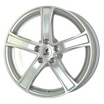 8.0x18, 5x120, CH 74,1, ET: 35; vanne alumiini ITWHEELS Emma Silver