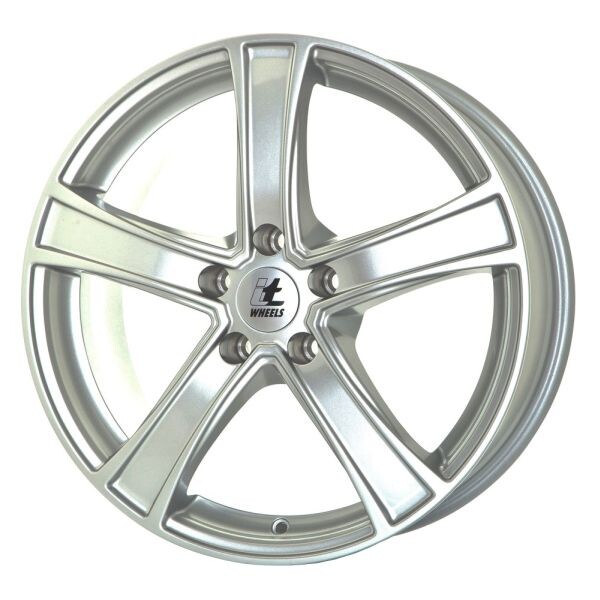 7.0x17, 5x112, CH 66,5, ET: 35; vanne alumiini ITWHEELS Emma Silver