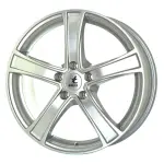 7.0x17, 5x112, CH 66,5, ET: 35; vanne alumiini ITWHEELS Emma Silver