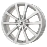 7.5x18, 5x120, CH 72,6, ET: 40; vanne alumiini ITWHEELS Alice kiiltävä hopeinen