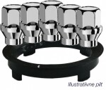mutteri mh12x1,25/34/19 5kpl. + 70,1-60,1 1 kpl. autec nr.90