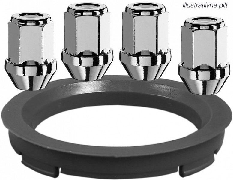 mutteri m12x1,5/34/19 4kpl. + 67,1-54,1 1 kpl. cms