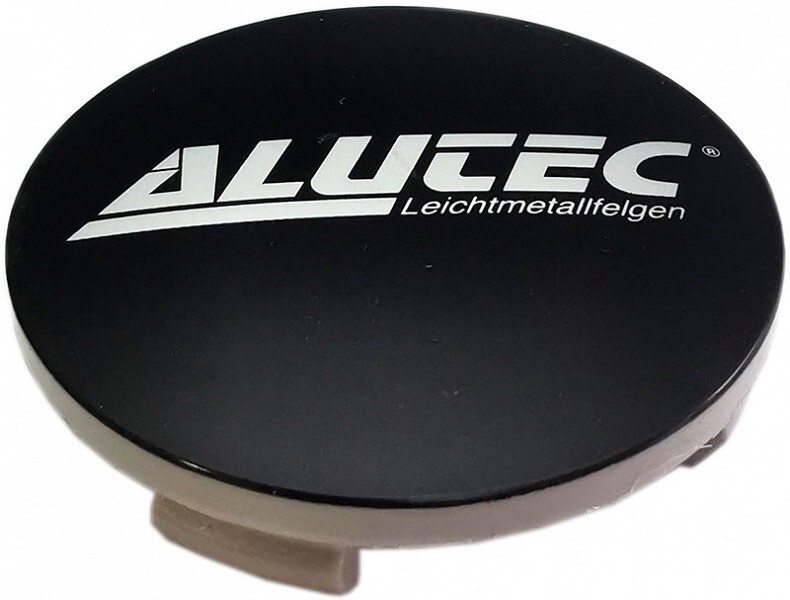 alutec kapseli n23 musta/hopeinen logo 60/56 mm