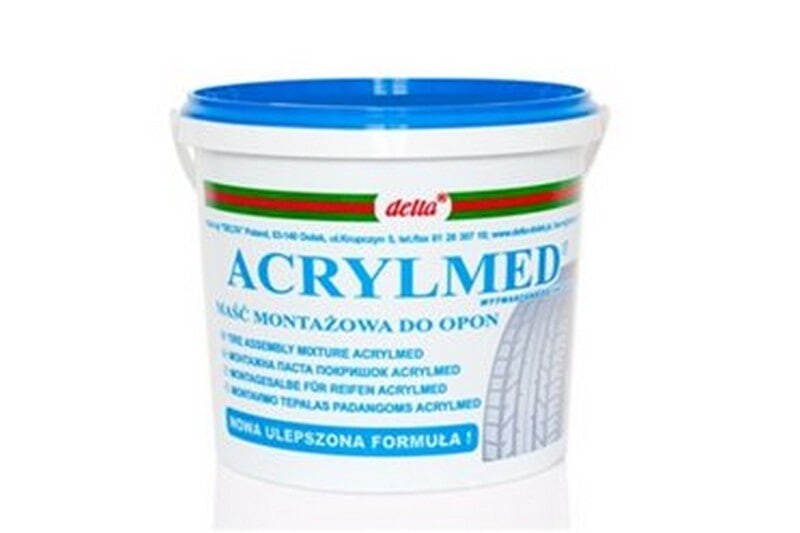 renkaiden asennustahna DELTA ACRYLMED BLUE 4KG MOUNTING PASTE koos külmumisvastase lisäaineella