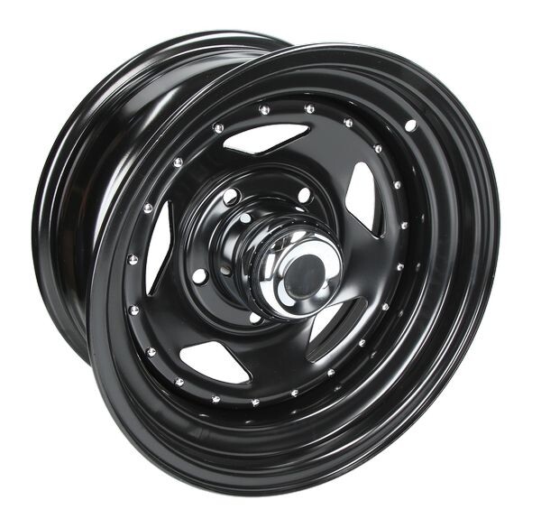 teräsvanne OFF ROAD BLACK FURY väri: musta/ kansi kromi Jeep koko 15x10,5 ET -50 pulttijako : 5X114,3