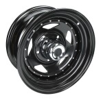 teräsvanne OFF ROAD BLACK FURY väri: musta/ kansi kromi Jeep koko 15x10,5 ET -50 pulttijako : 5X114,3