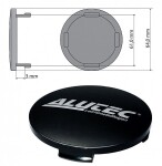 alutec kapseli n32 grafiitti/hopea 64mm