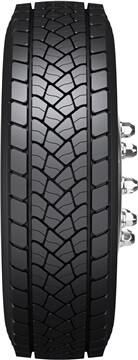 285/70R19.5 SP446, DUNLOP, kuorma-auton rengas, Regional, Drive, 3PMSF, M+S, 146/144L,