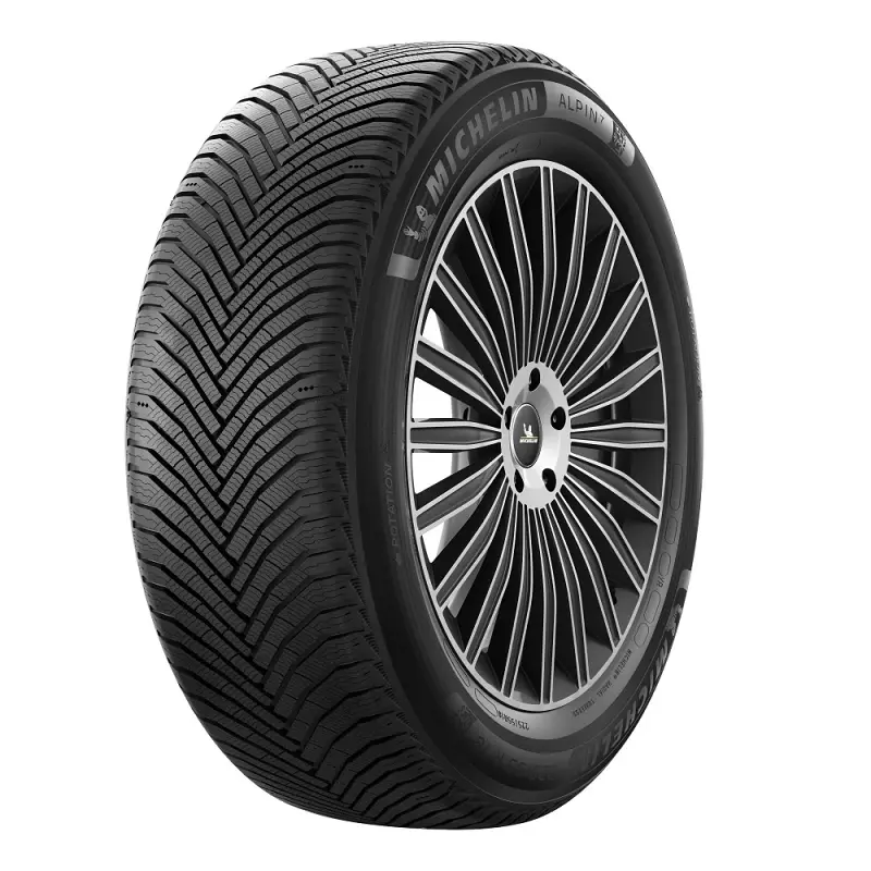 862585, Alpin 7, MICHELIN, Winter, Passenger tyre, XL, 3PMSF, M+S, labels: fuel efficiency class - C, wet grip class - B, rolling noise and resistance measuring class - 71 dB (B) snow grip - Kyllä, ice
