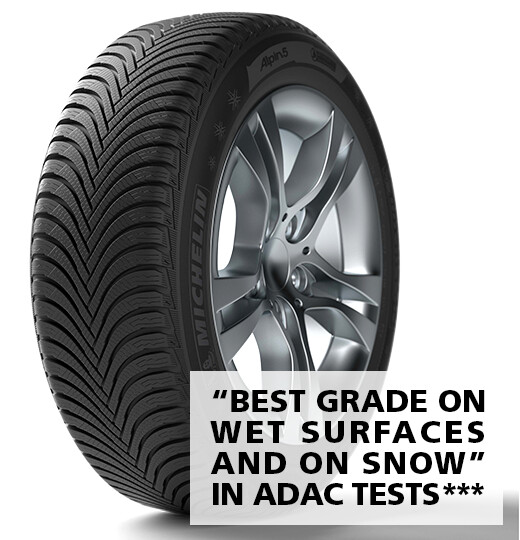 henkilöauton / maasturin kitkarengas 275/35R21 MICHELIN PILOT ALPIN 5 105V XL ND0 Studless CDB71 3PMSF M+S