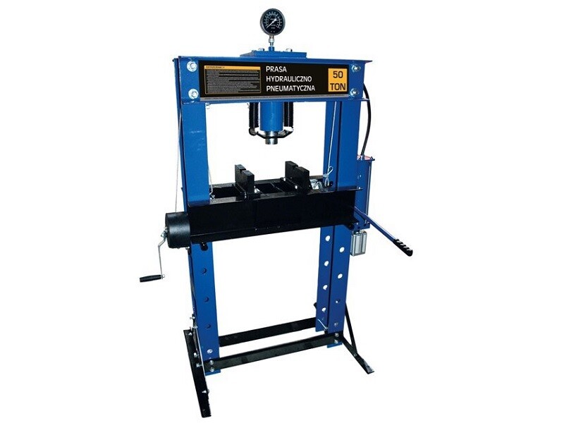 puristin hydraulinen-pneumaattinen 50T
