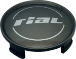 kapseli 74mm. n12. tummanharmaa metallihohto. rial logo. mb vanteelle 74mm