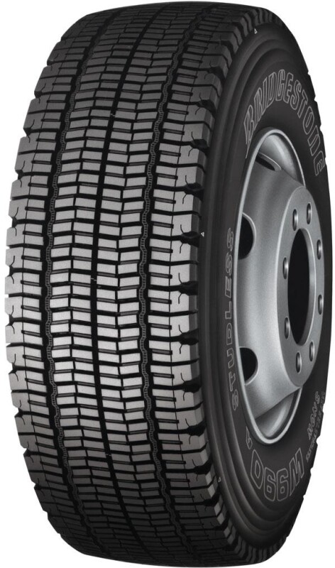 kuorma-auto pehmeä kitkarengas 315/80R22,5 154/150M BRIDGESTONE W990 M+S 3PMSF