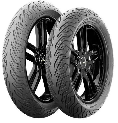 [380382] Scooter/moped tyre MICHELIN 3.50-10 TL/TT 59J CITY GRIP SAVER Front/Rear